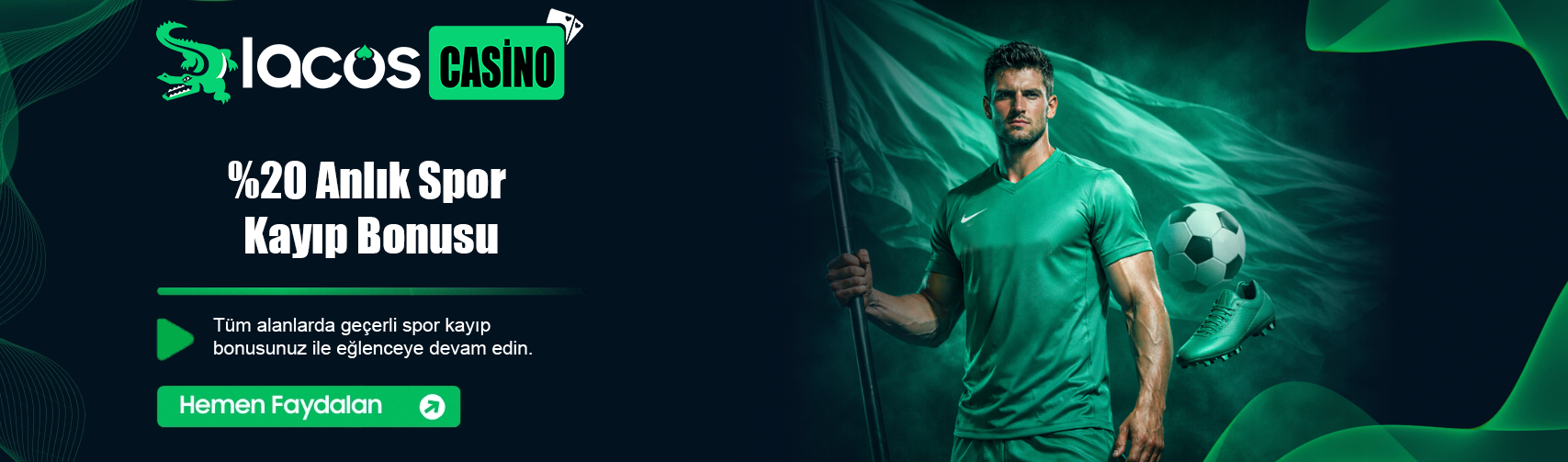 %20 Spor Kayıp Bonusu