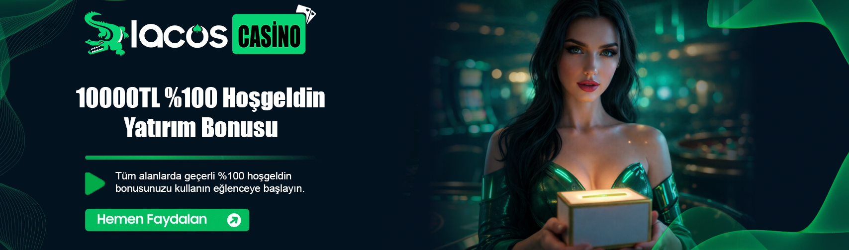 %100 Hoşgeldin Bonusu